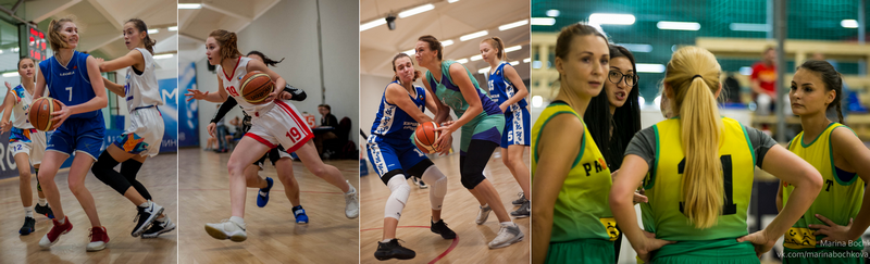 Ксения Солопова, Екатерина Бандзаладзе, Валерия Воронко, Probasket