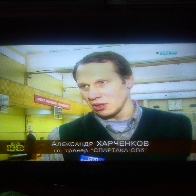 Главный тренер питерского "Спартака" Александр Харченков