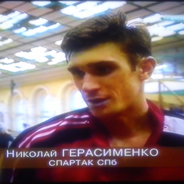 Бывший игрок, а затем начальник питерских команд - Николай Герасименко, Спартак СПб, 1997