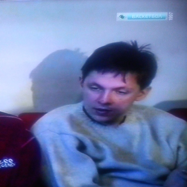 Андрей Лалетин на очередном совещании о будущем "Спартак" СПб в 1997 году
